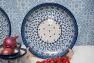 Набор обеденных тарелок из керамики "Полевые цветы", 6 шт Керамика Артистична  - фото