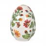 Пасхальное яйцо-шкатулка из фарфора с рельефным рисунком «Мальвы» Palais Royal  - фото