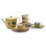 Набор из 2-х фарфоровых чайных чашек с блюдцами Ete Savage Palais Royal  - фото