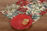 Раннер из красочного гобелена с люрексом "Цветущее Рождество" Villa Grazia  - фото