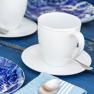 Чашки белые для чая, набор 6 шт. Friso Costa Nova  - фото