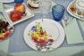 Яркий цветочный столовый сервиз на 6 персон Fiori di Campo Brandani  - фото