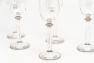 Набор бокалов для шампанского с платиновой отделкой Villa Grazia, 6 шт  - фото
