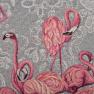 Скатерть из гобелена с равномерным рисунком и тефлоновым покрытием "Фламинго" Villa Grazia Premium  - фото