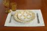 Праздничная гобеленовая салфетка с тефлоновой пропиткой "Золотые искорки" Villa Grazia Premium  - фото