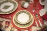Обеденная тарелка для зимней праздничной сервировки "Яркое Рождество" Villa Grazia  - фото