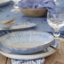 Тарелка для салата Costa Nova Brisa синяя 23 см  - фото
