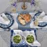 Набор подставных керамических тарелок из синей коллекции Nova, 6 шт Costa Nova  - фото