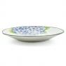 Обеденная тарелка из эксклюзивной керамической коллекции "Голубая гортензия" Villa Grazia  - фото