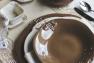Тарелка для супа коричневая Mediterranea Costa Nova  - фото