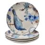 Сервиз столовый керамический с чашками и пиалами "Синяя птица" Certified International  - фото