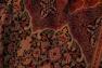 Роскошный плед в восточном стиле с элементами люрекса Jaipur Maroon Shingora  - фото