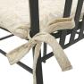 Подушка из гобелена для стула двусторонняя с тефлоновой пропиткой "Тонкая веточка" Villa Grazia Premium  - фото