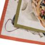 Набор из 2-х кухонных хлопковых полотенец с рисунком пиццы и стейка "Итальянская кухня" Centrotex  - фото