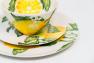 Комплект тарелок "Солнечный лимон" Villa Grazia  - фото