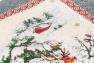 Салфетка из праздничного гобелена с люрексом «Рождественский сюрприз» Villa Grazia Premium  - фото