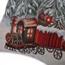 Наволочка с тефлоновой пропиткой "Рождественский сюрприз" с поездом Villa Grazia  - фото