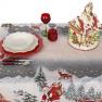 Праздничная скатерть из гобелена с тефлоновой пропиткой "Рождественский сюрприз" Villa Grazia  - фото