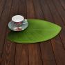 Подставки под тарелки и блюда в форме листьев Фикуса с градиентной окраской VdE  - фото