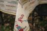 Гобеленовая скатерть с цветочным рисунком "Ботанический сад" Emilia Arredamento  - фото