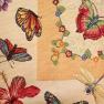 Скатерть из гобелена с цветами и бабочками "Летний день" Emilia Arredamento  - фото