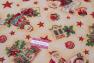 Гобеленовая прямоугольная скатерть для праздничного стола "Новогодние огоньки" Emilia Arredamento  - фото