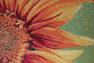 Гобеленовая скатерть с крупными яркими соцветиями "Подсолнухи" Emily Home  - фото