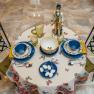 Красочная гобеленовая скатерть на прямоугольный стол "Весеннее поле" Emilia Arredamento  - фото