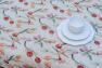 Гобеленовая скатерть с нежными цветочными бутонами "Тюльпановый каприз" Villa Grazia  - фото