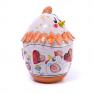 Яйцо керамическое Пасха, декор Птичка   - фото