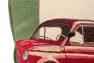 Гобеленовая наволочка "Авто и флаг Италии" Emilia Arredamento  - фото