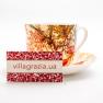 Чашка большая с блюдцем Cottage Blossom Maxwell & Williams  - фото