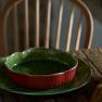 Ярко-зеленая подставная тарелка Costa Nova  - фото