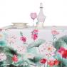 Скатерть хлопковая "Цветы на воде" Villa Grazia Premium  - фото