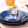 Комплект синих тарелок для супа из огнеупорной керамики Nova, 6 шт Costa Nova  - фото