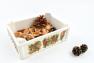 Маленький керамический ящик для сервировки или декора «Зимний букет» Villa Grazia  - фото