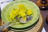 Тарелки для салата зелёные, набор 6 шт. Friso Costa Nova  - фото