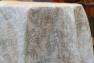 Круглая новогодняя скатерть из текстиля с набивным узором "Серебряная россыпь" Villa Grazia  - фото