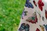 Прямоугольная скатерть из гобелена с цветами и бабочками "Летний день" Emilia Arredamento  - фото