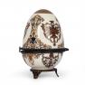Фарфоровая шкатулка-яйцо с узором из акантовых листьев Royal Family  - фото