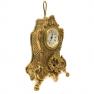 Каминные часы из литой латуни с декором в стиле барокко Alberti Livio  - фото