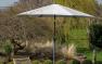 Зонт дачный большой светло-серый Riva Platinum  - фото