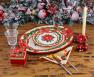 Круглая тарелка "Рождественская роза" Palais Royal  - фото