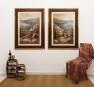 Набор 2-х репродукий картин "Пейзаж" художника Ruane Manning Decor Toscana  - фото