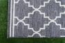 Ковер для улицы серый с узором Sea SL Carpet  - фото