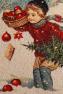 Гобеленовая салфетка "Зимние каникулы" Emilia Arredamento  - фото
