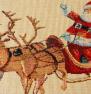 Гобеленовая салфетка "Дед Мороз" Emilia Arredamento  - фото