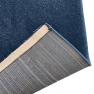 Мягкий длинноворсовый ковер синего цвета Sun SL Carpet  - фото