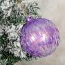 Набор из 4-х стеклянных шаров с перламутровым блеском EDG  - фото