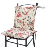 Подушка для стула двусторонняя из гобелена с тефлоновой пропиткой "Колибри и цветы" Villa Grazia Premium  - фото